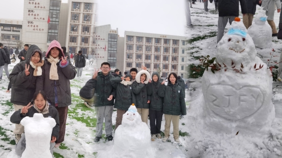 一群人站在雪地上&#xA;&#xA;描述已自动生成